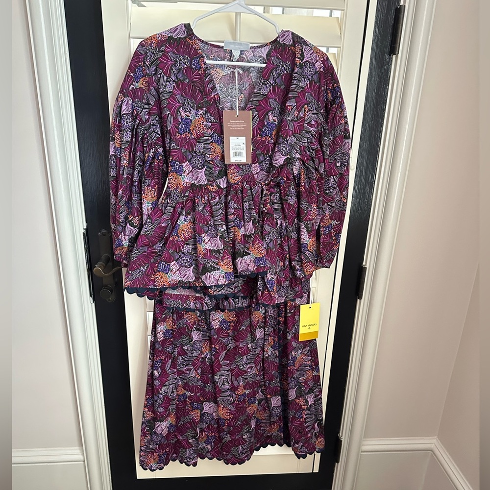 Kika Vargas for Target Blouse and Skirt Set